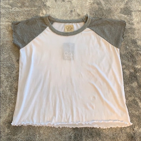 💕HP💕Chaser white baseball raglan tee - Picture 2 of 9